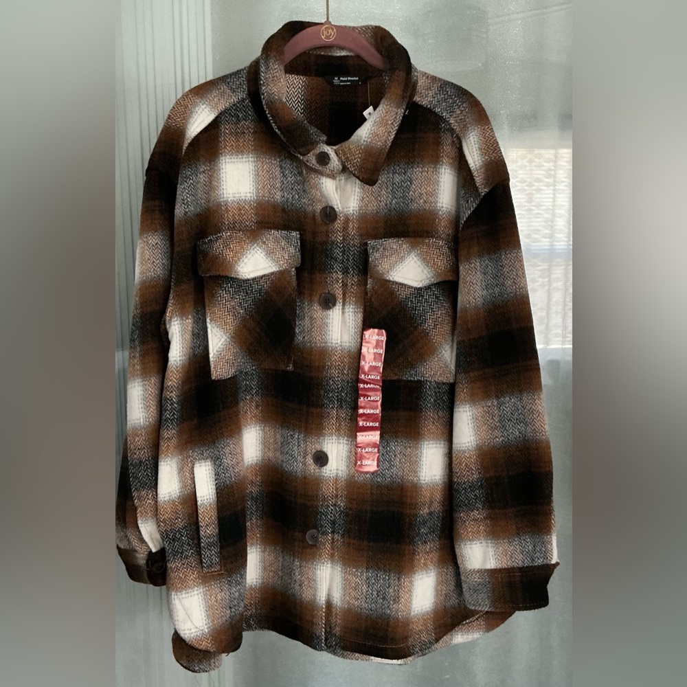Member's Mark Women's Plaid Shacket